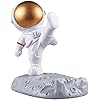 Astronaut Phone Holder Spaceman Cell Phone Stand,Astronaut Design Mobile Phone Tablet Bracket,Astronaut Figurine Showpiece for Home Décor Idols for Office Desk Table