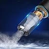 3 IN 1 Portable Car Vacuum Cleaner with Blower | USB Rechargeable Wireless Handheld Car Vacuum Cleaner Traveling, Camping,Rechargeable,Portable,Reusable(Vacuum with Blower)(Multy)