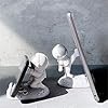 Astronaut Phone Holder Spaceman Cell Phone Stand,Astronaut Design Mobile Phone Tablet Bracket,Astronaut Figurine Showpiece for Home Décor Idols for Office Desk Table