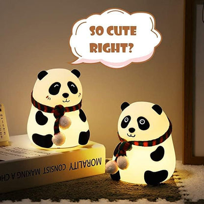 Panda Lamp, Panda Gifts, Panda Touch Silicone Lamp, Birthday Gift for Girls and Boys, Panda Light Lamp, Kids Night Light | Gifts forAll.
