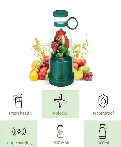 Portable Blender, USB Rechargeable Mini Juicer Blender.