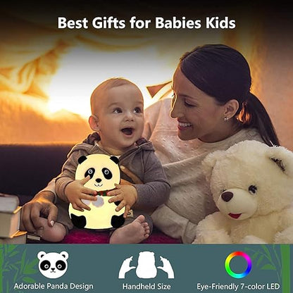 Panda Lamp, Panda Gifts, Panda Touch Silicone Lamp, Birthday Gift for Girls and Boys, Panda Light Lamp, Kids Night Light | Gifts forAll.